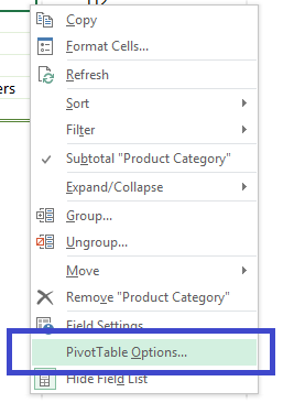 Pivot table and refresh problem - 2